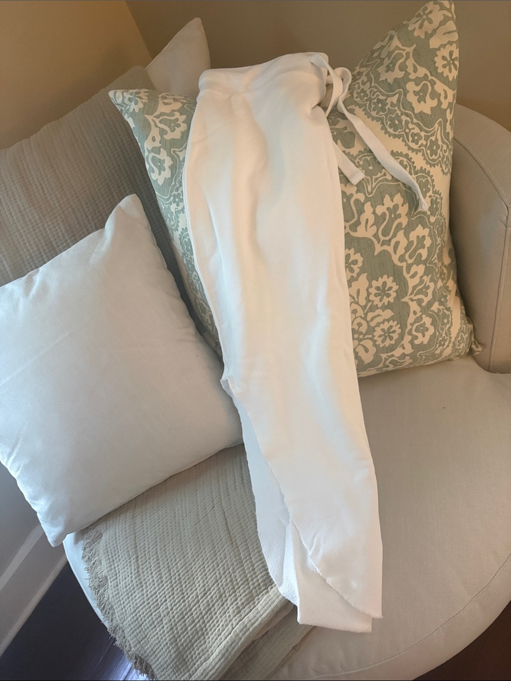 Frank & Eileen White Midi Skirt with Side Slit - Picture 6 of 6